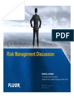 Fluor - Risk Management