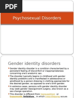 Psychosexual Disorders