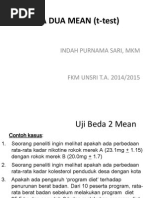 Download Uji Beda Dua Mean Dependen  Independen by siskagusmaladewi SN283535590 doc pdf