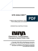 BIRD Site Analyzer