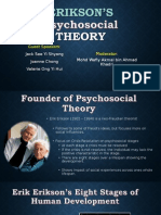 Erikson's Psychosocial Theory 8 Stages of Development