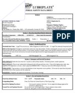 MSDS Lubriplate L461 Silicone Compound - MSDS - 01.01.03