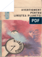 Avertisment Pentru Linistea Planetei PDF