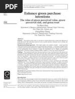 Download Enhance Green Purchase Green Perceived Value Risk Green Trust by yudha satria SN283540628 doc pdf