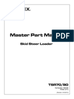 TSR70-80 Skid Steer Loader Master Parts Manual 7005-895