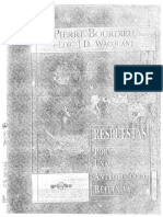 Bourdie, Pierre; Wacquant, Loic J.D - Respuesta Por Una Antropología Reflexiva.