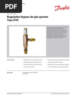 Regulador de Derivação de Gás Quente, Digite KVC DKRCC.pd.HE0.C7.28
