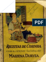 Receitas de Cozinha Maizena Vintage