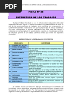 Download FICHA N 28 ESTRUCTURA DEL TRABAJO CIENTFICO by ovusculo SN28354329 doc pdf