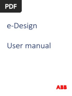 E-Design UserManual en