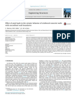 Alarcón2014 Effect of Axial Loads in the Seismic Behavior of Reinforced Concrete Walls With Unconfined Wall Boundaries