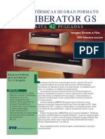 Impresora Fotolitos Oyo Liberator Gs