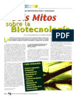 Seis Mitos Sobre La Biotecnologia