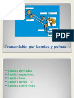 Transmisic3b3n Por Bandas y Poleas