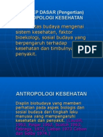 6 Konsep Dasar Antropologi Kesehatan