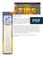 Texas Department of Transportation: Sawing Concrete Pavement