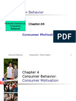 CH 04 Consumer Motivation