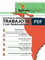 Red de Mujeres Trabajadoras Sexuales: Guía para un abordaje periodístico respetuoso