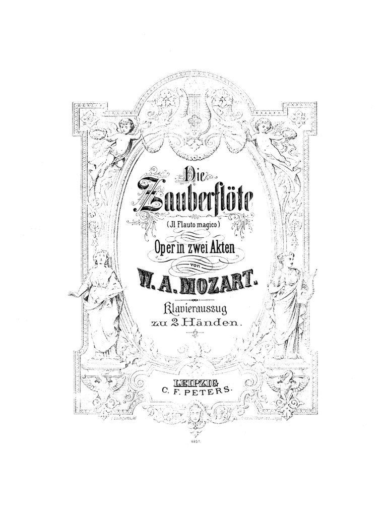 The Magic Flute Piano Score PDF
