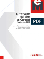 El mercado del vino en Canadá: importaciones, consumo y canales de distribución