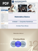 Matematica Unidade 1 - Conjuntos Numéricos