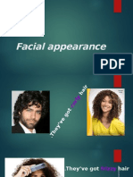 Facial appearance