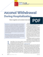 Alcohol Withdrawal During Hospitalization