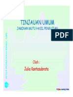 01-Tinjauan Umum jaminan mutu data hasil pengujian