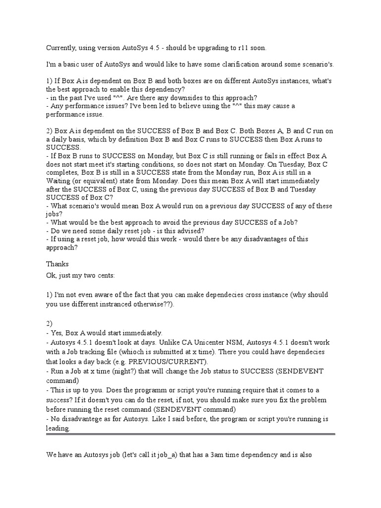 WHEN TO USE LOOK BACK CONDITION IN AUTOSYS intelligence overview