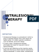 Intralesional Therapy