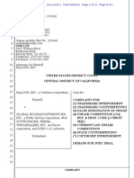 Kaloud v. Global Hookah Trademark Complaint