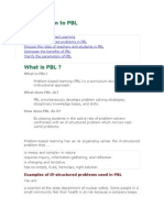 Introduction To PBL