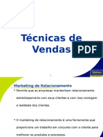 Treinamento Técnicas de Vendas