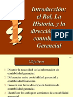 Capitulo 1 Contabilidad Gerencial