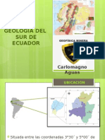 Geología Del Sur Del Ecuador-Carlomagno