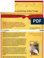 Life After Joining Ishayoga Blogspot in 2013 03 Sadhguru Whe