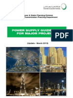 Powe Supply Guidelines for Major Project March 2013 Rev 01