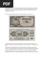 Tesla Banknotes