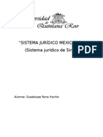 Sistema Jurídico Mexicano
