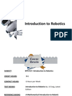 Introduction To Robotics