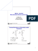 Lecture19-Review of Single Transistor Amplifiers