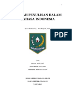 Kaidah Penulisan Bahasa Indonesia PDF