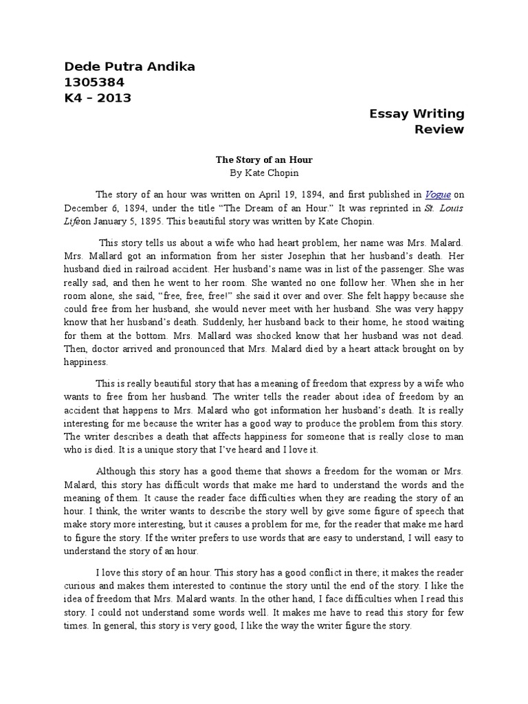 Essay on class