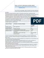 Pump Piping Layout Design Guidelines