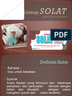 Konsep Solat