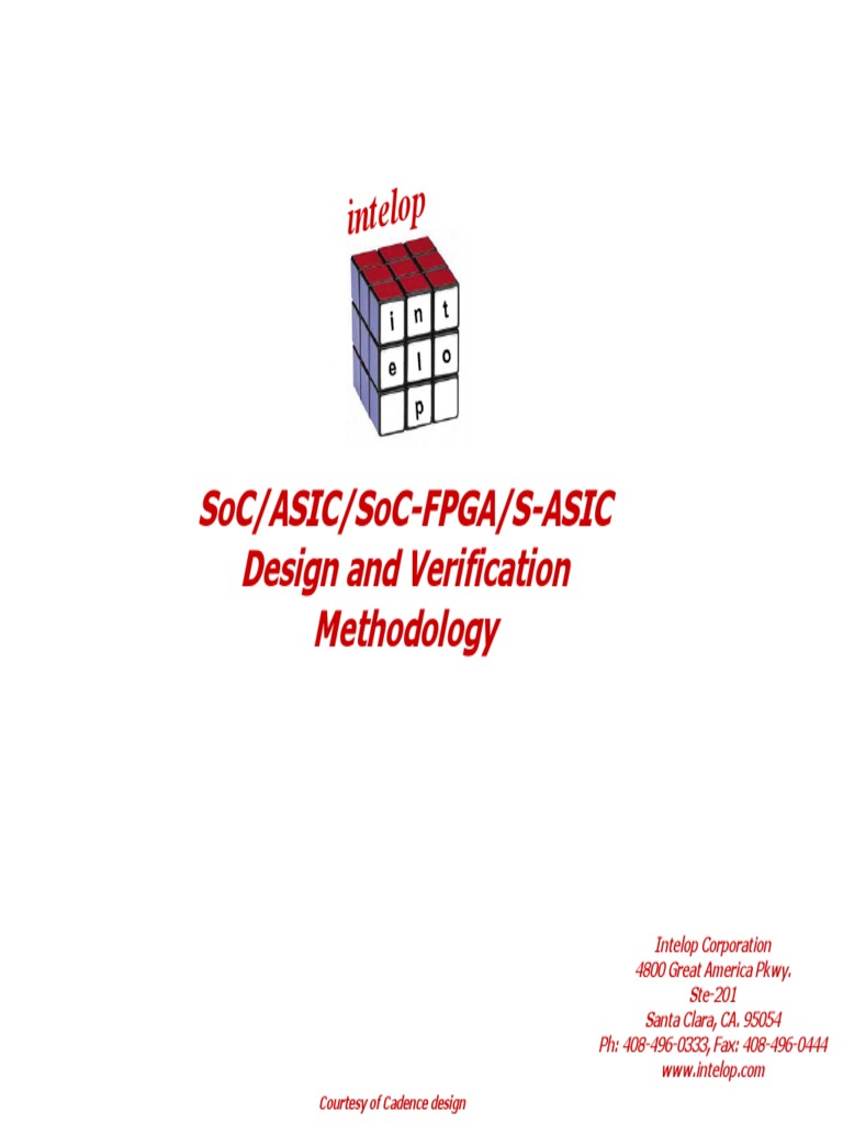 SoC Design and Verification Methodology | PDF