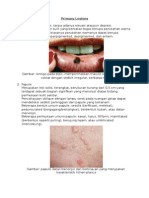 Laporan Primary Lesion