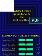 Welding Symbols (As Per ISO 2553) and Weld Joint Design