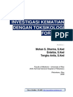 Investigasi Kematian Dengan Toksikologi Forensik Files of Drsmed 2