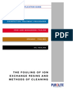 Application Guide: The Fouling of Ion Exchange Resins and Methods of Cleaning